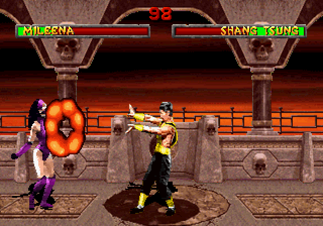 Screenshot of Mortal Kombat II (SNES, 1993) - MobyGames