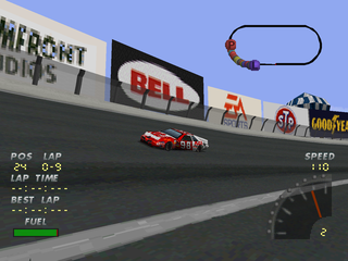 NASCAR 98 (Collector's Edition) (PlayStation) screenshot: Game start