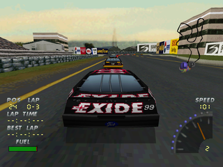 NASCAR 98 (Collector's Edition) (PlayStation) screenshot: Another track
