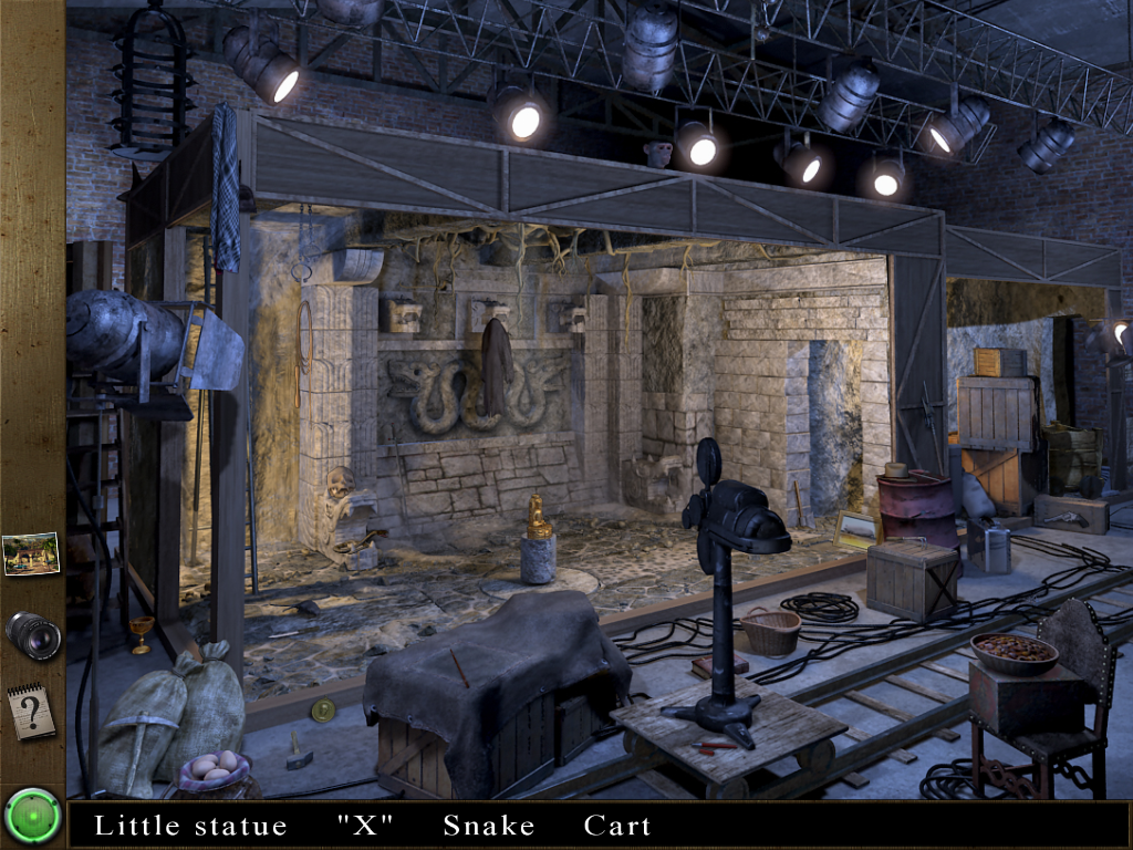 Hollywood: The Director's Cut (Windows) screenshot: Lost temple set