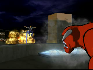 Gekido (PlayStation) screenshot: Intro movie.