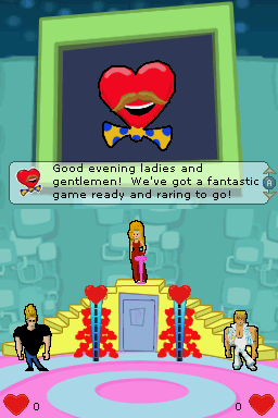 Johnny Bravo in The Hukka-Mega-Mighty-Ultra-Extreme Date-O-Rama! (Nintendo DS) screenshot: Starting out