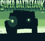Garry Kitchen's Super Battletank: War in the Gulf (Game Boy) screenshot: Title screen