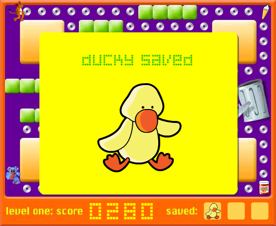 Bandit Bites (Browser) screenshot: Ducky!