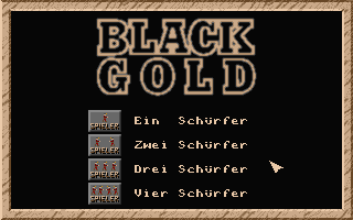 Black Gold (Atari ST) screenshot: How many players?