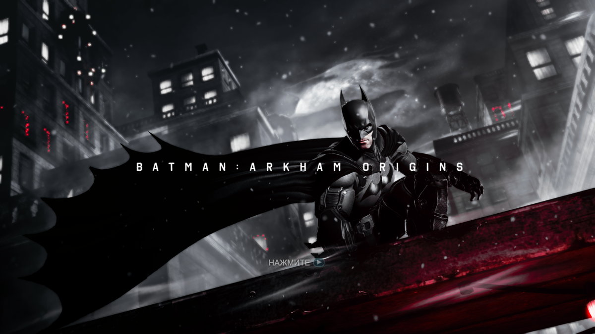 Batman: Arkham Origins (Windows) screenshot: Title screen