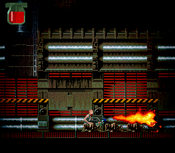 Alien³ (SNES) screenshot: Some variety in the looks of the different levels.