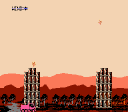 Airwolf (NES) screenshot: Crash