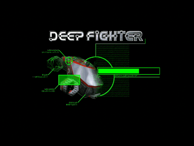Deep Fighter (Dreamcast) screenshot: Loading screen