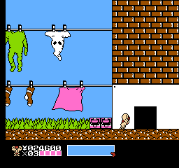 Mappy Kids (NES) screenshot: End of the stage