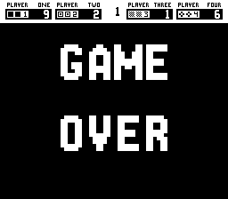 Checkmate (Arcade) screenshot: Game over