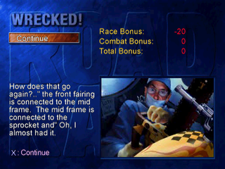 Screenshot of Road Rash: Jailbreak (PlayStation, 2000) - MobyGames