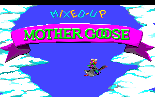 Mixed-Up Mother Goose (Amiga) screenshot: Title screen