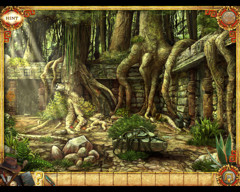 Joan Jade and the Gates of Xibalba (Windows) screenshot: Tree roots