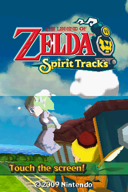 Screenshot Of The Legend Of Zelda: Spirit Tracks (Nintendo Ds, 2009) -  Mobygames