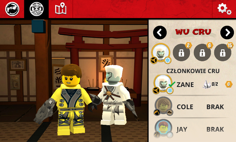 LEGO Ninjago: WU-CRU (Android) screenshot: Cru chamber