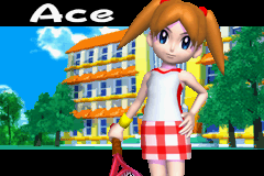 Mario Tennis: Power Tour (Game Boy Advance) screenshot: The second main character, Ace