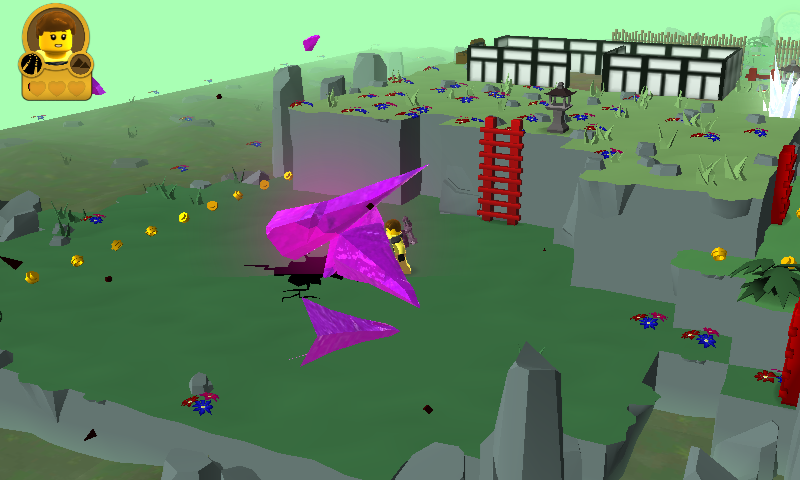 LEGO Ninjago: WU-CRU (Android) screenshot: Crystal demolished