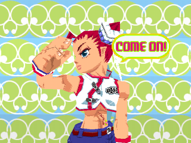 Slap Happy Rhythm Busters (PlayStation) screenshot: Come on!