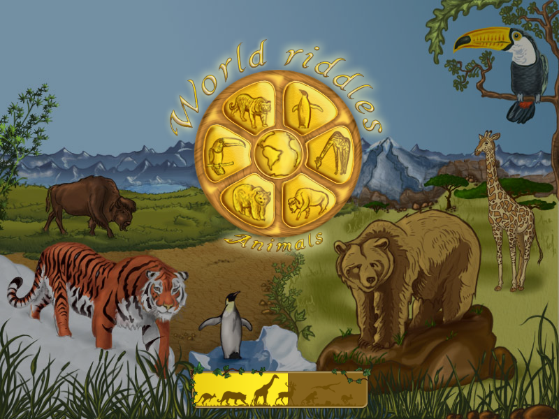 World Riddles: Animals (Windows) screenshot: Loading screen