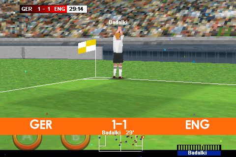 Real Soccer 2009 (Android) screenshot: More celebrations