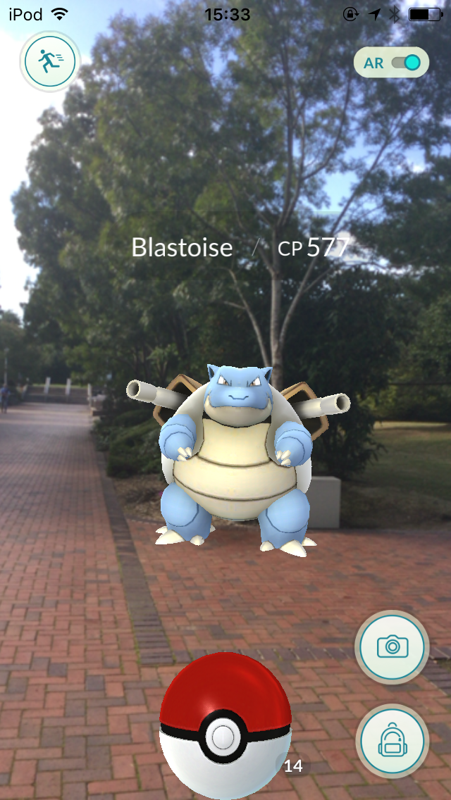 Screenshot of Pokémon GO (Android, 2016) - MobyGames