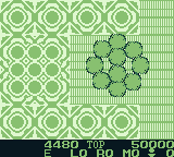 Burai Fighter Deluxe (Game Boy) screenshot: I was hit.