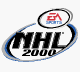 NHL 2000 (Game Boy Color) screenshot: Logo shown in intro sequence