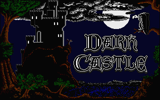 Dark Castle (Atari ST) screenshot: Title screen