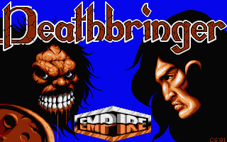 Deathbringer (Atari ST) screenshot: Title screen