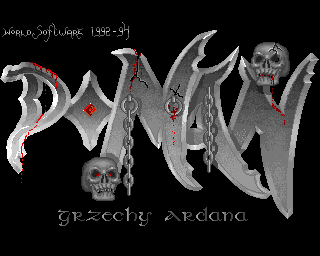 Doman: Grzechy Ardana (Amiga) screenshot: Title screen