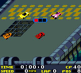 San Francisco Rush 2049 (Game Boy Color) screenshot: Track 9. Ready...