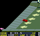 San Francisco Rush 2049 (Game Boy Color) screenshot: Track 7.
