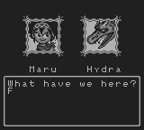 Maru's Mission (Game Boy) screenshot: A Hydra in Brazil???