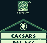 Caesars Palace (Game Boy) screenshot: Title screen (Japanese version)