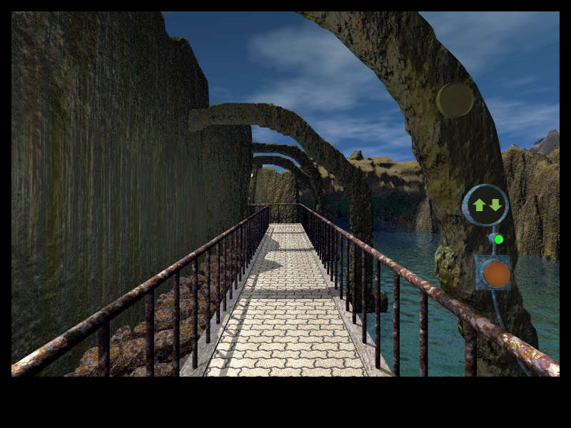 Rhem IV: The Golden Fragments - SE (Windows) screenshot: Rotating gate now became an elevator
