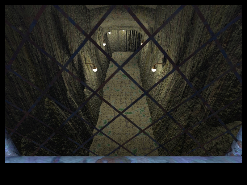 Rhem IV: The Golden Fragments - SE (Windows) screenshot: Inaccessible underground corridor