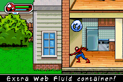 Ultimate Spider-Man (Game Boy Advance) screenshot: Help Item