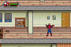 Ultimate Spider-Man (Game Boy Advance) screenshot: Hey! What?