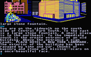 Fahrenheit 451 (Atari ST) screenshot: The Plaza hotel