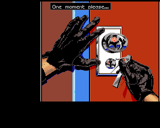 Sid Meier's Covert Action (Amiga) screenshot: Breaking in.