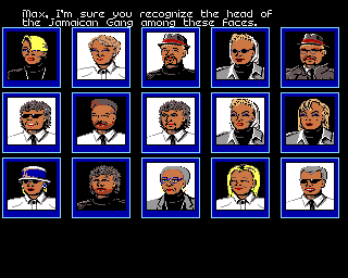 Sid Meier's Covert Action (Amiga) screenshot: Copy protection.