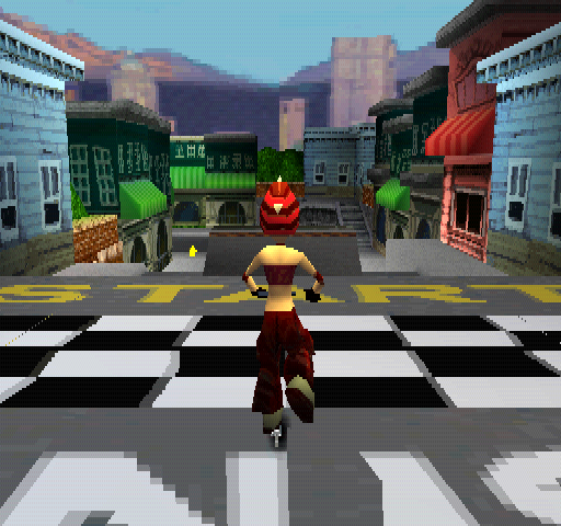 Razor Racing (PlayStation) screenshot: Set...