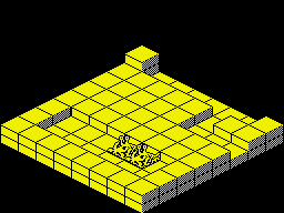 Kirel (ZX Spectrum) screenshot: Level is completed