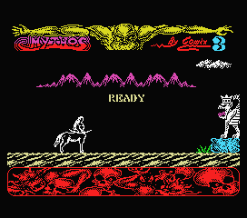 Mythos (MSX) screenshot: Ready