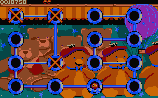Bumpy's Arcade Fantasy (Atari ST) screenshot: Making some progress