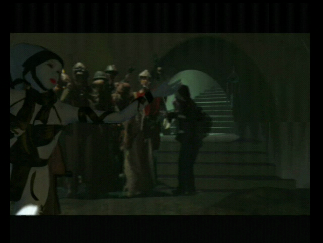 Star Wars: Demolition (Dreamcast) screenshot: Opening cinematic with some strange character compositing