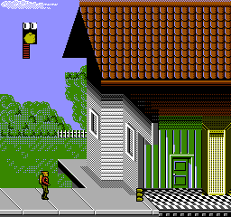 Screenshot of The Rocketeer (NES, 1991) - MobyGames