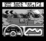 Jeep Jamboree: Off Road Adventure (Game Boy) screenshot: Crash.