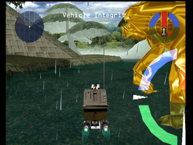 Star Wars: Demolition (Dreamcast) screenshot: Golden rancor monster